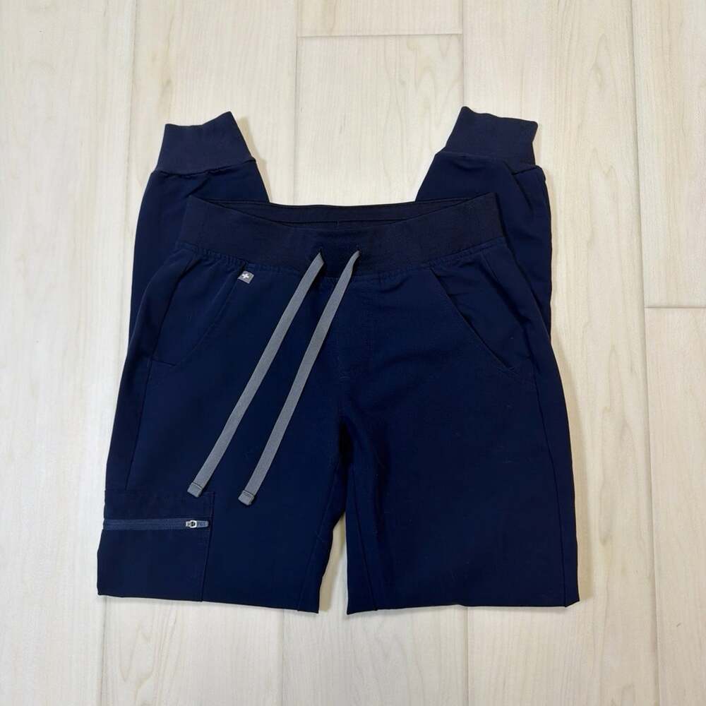 FIGS Women's Zamora Jogger Scrub Pants Navy XXS